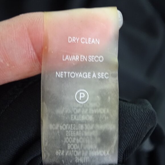 Calvin Klein Black Gold Sequins V-Neck Party Dress Women Size 14 Long Sleeve - Picture 10 of 16